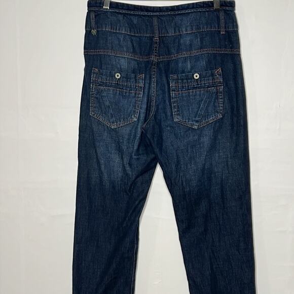 Zara denim rules by TRF baggy high waist size 4 pants. - Picture 4 of 9